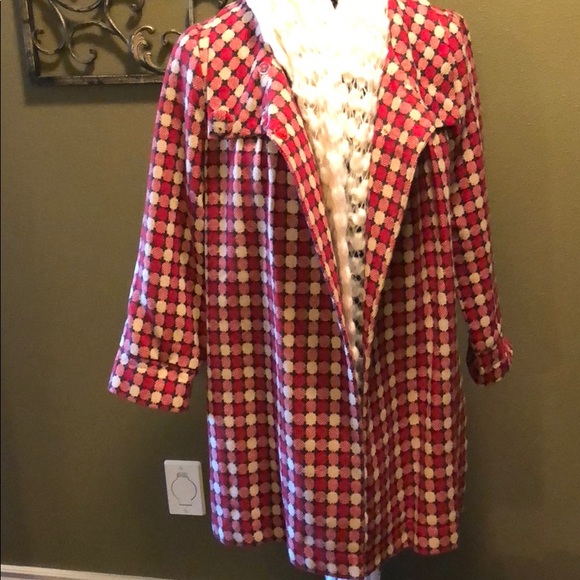 Vintage Retro Style Wool Coat - Picture 2 of 6